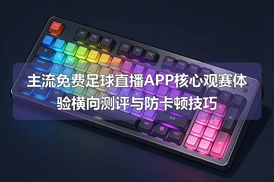主流免费足球直播APP核心观赛体验横向测评与防卡顿技巧