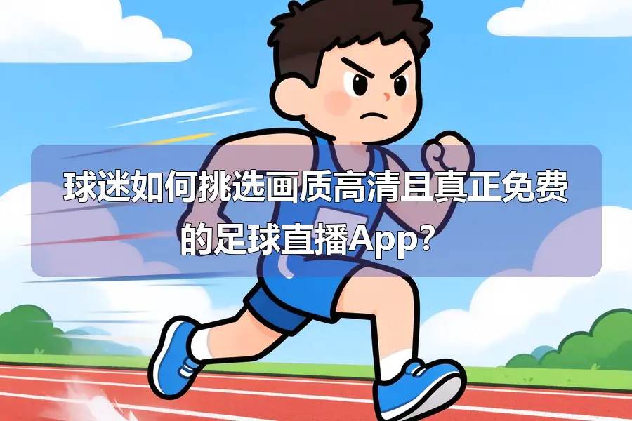 球迷如何挑选画质高清且真正免费的足球直播App?